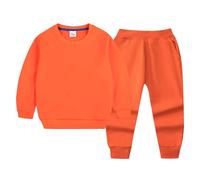 Generico Maschio Neonato Completi Dei Bambini Unisex Set Set Di Felpa E Pantaloni a Girocollo Per Bambini Jogging Pantaloni Tuta Sportiva Casual Calda Manica Lunga Top Completini In Tuta Da Neonati
