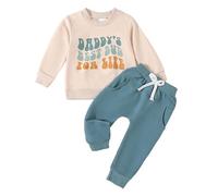 Generico Maschio Neonato Completi Felpa 2 Pezzi Set di Felpa E Pantaloni a Girocollo per Bambini Jogging Pantaloni Tuta Sportiva Neonato Completo Tuta Vestiti Boy Set di Vestiti per Bambini