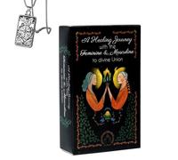 Generico Masculine to Divine Union - Mazzo tascabile per principianti con collana - Design trasformativo, facile da usare