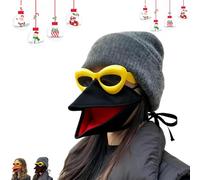 Generico Mask with Moving Beak, Bird Beak Mask and Sunglasses Set, 3D Fun Animal Bird Masks, Birds Costume for Parties, Cosplay (Mask+Glasses B)