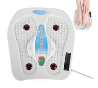 Generico Massaggiatore per Piedi Elettrico Riscaldato, Massaggio Vibrante per Piedi, Terapia Muscolare, Sollievo dallo Stress, Miglioramento del Sonno, Benessere Generale, Promozione della Salute