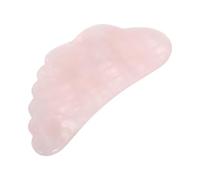 Generico Massaggiatore per Viso in Cristallo Rosa Texture Liscia, Strumento per Massaggio e Raschiatura, come Regalo per Famiglia e Cura della Pelle
