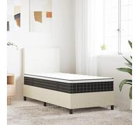 Generico Materasso a Molle Bonnel Medio 70x200 cm,Bianco,12.95kg,372952