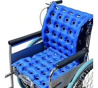 Generico Materasso Antidecubito e Cuscino per Piaghe Pressione con Pompa d'Aria - Pad Impermeabile per la Ridistribuzione della Pressione per Anziani, Disabili (Sedia a Rotelle Non Inclusa)