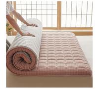 Generico Materasso Giapponese da Pavimento Tappetino Futon Tradizionale Materasso Pavimento Pad Materassino da Campeggio Tappetino per Tatami per Dormitorio Studentesco(Pink,180x200cm)