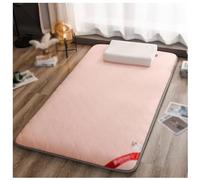 Generico Materasso Giapponese da Pavimento Tappetino Futon Tradizionale Materasso Pavimento Pad Tappetino per Tatami per Casa, Letto, Dormitorio, Campeggio, Viaggi(Pink,150x200cm)