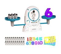 Generico Math Balance Toys, Educational Counting Game, Preschool Learning Tool, Creative Teaching Supplies, Interactive Math Activity Set for Children, Friends in Early Education Settings