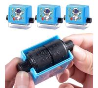 Generico Math Roller Stamp for Kids - 4 in 1 Randomized Number Educational Tool - Math Practice Stamp,for Kids Boys School Home Classroom Kindergarten