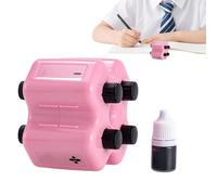 Generico Math Stamp Roller, 4 in 1 Learning, Practice Tool for Addition, Subtraction Multiplication Division, Educational Stamp Design for Teaching Classroom Home Students Kids Study