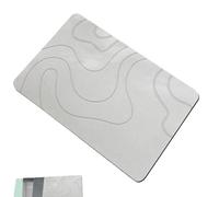 Generico Matmend Bath Mat, bath mat stone absorbing, 3 in-1-diatomaceous earth drying set, for Bathroom Floor/Ktichen Cuonter Quick-Drying Easy to Clean (#2,23.6 * 35.4in)