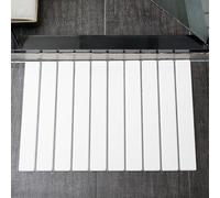 Generico Matmend Bath Mat, Stone Bath Mat Diatomaceous Earth, Diatomaceous Earth Bathroom Rugs, Quick Drying Non-Slip Shower Mats, for Bathroom Floor, Kitchen Countertops (White)
