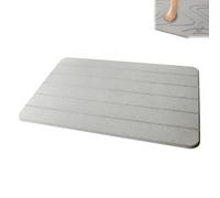Generico Matmend Stone Bath Mat,Matmend Bath Mat,Stone Baths Mats Diatomaceous Earth Quick Drying Non-slip Shower Mats,0.35in Thick,Super Absorbent Diatomite BathMat,Easy to Clean,23.7 * 15.7in (C)
