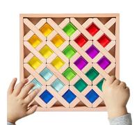 Generico Mattoncini | Gioco Puzzle Educativo,Giocattolo Sensoriale da Impilare | Per Bambini E Bambine, Ideale Per Casa, Viaggio, Festa, Scuola, Giochi, Attività Di Gruppo, Compleanno E Vacanza