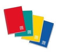 Generico Maxi Quadernoni Cartonati A4 Blasetti One Color 60 fogli QUADERNI con copertina rigida in cartone 1R e 5mm scuole elementari e medie vari colori (1R)