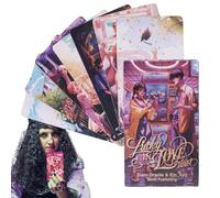 Generico Mazzo Di Carte Oracle D'Amore | 80 Carte Tarocchi D'Amore Per Relazioni E Connessioni - Gioco Di Divinazione Classico A Stelle Per Donne Principianti A Casa