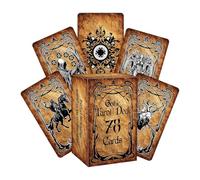 Generico Mazzo di Carte Tarocchi - 78 Carte Per Destino E Divertimento Gioco Da Tavolo | Gioco Di Divinazione Con I Tarocchi,per Adulti Bambini Famiglie ed Esplorazione Spirituale