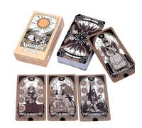 Generico Mazzo Di Tarocchi | 78 Carte Per Gioco Di Tarocchi,Carte Oracolari In Lingua Inglese | Per La Guida Spirituale, La Meditazione, L'Astrologia, Lo Studio E L'Interpretazione Dei Sogni