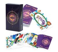 Generico Mazzo Di Tarocchi | Gioco Di Società Ispiratore Per Feste | 78 Carte Divinatorie | per Principianti, Famiglie, Adulti, Uso Quotidiano, Viaggio, Vacanze, Incontri, Feste e Compleanni