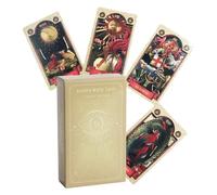 Generico Mazzo Di Tarocchi Tradizionale - Imparare I Tarocchi Spagnoli - Giocattolo Interattivo Portatile Per Divinazione Principianti Viaggio Apprendimento Stesure Natale Esperti Diario
