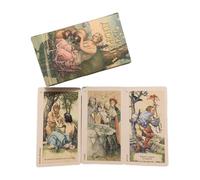 Generico Mazzo Di Tarot Per Principianti - 78 Carte Oracle Divinazione Portatili - Mazzo Oracolo Russo Portatile per Intrattenimento Donne Adulti Casa Viaggio Festa Divinazione