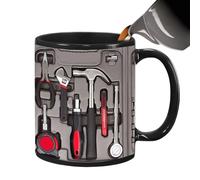 Generico Meccanico - Mug Caffè E Bicchiere Acqua Originale, Design Novità Divertente, Accessorio Collezione Unico | Uso Mattina Sera Cucina Viaggio Lavoro Casa Pausa Relax Bevande Quotidiano Ufficio