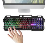 Generico Mechanical Game Keyboard, Rgb Mechanical Keyboard, Aesthetic Keyboard, Game Keyboard, Office Keyboard for Backlit Mechanical Keyboard, Keyboard for Desktop, Laptop Keyboard