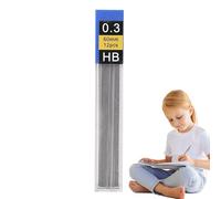 Generico Mechanical Pencil Refills - Pencils Lead | Smooth 12 Pieces Leads Refill | Pens Accessory For School Teens | 12 Pieces Pencil Lead Refill Boys Girls Home Family Youth Examination Friends