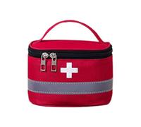Generico Medicine Bag For Traveling, Small Empty Carrying Case, Medication Storage Organizer, 5.51x3.94x3.94 Inches Pill Bottle Travel Case For Home And On-the- Use