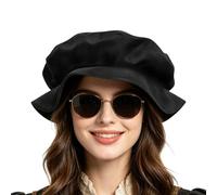 Generico Medieval Renaissance Hat - Soft Velvet Tudor Beret, Vintage Cosplay Accessory, Authentic Style Cap, Lightweight Costume Headpiece, Decorative Party Apparel | For Men Women