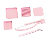 Generico Melty Beads Sorting Tweezers - 7.09 inch Beading Sorting Tool | ABS Mini Fuse Beads Kit - Ergonomic Non Slip Tweezers Kit with Tray Box for Fuse Bead Jewelry Crafting Organization