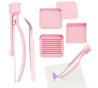 Generico Melty Fuse Bead Kit - Beading Tool Kit, Portable Organizer Tray, DIY Craft Bead Art Toolkit, Creative Melty Beads Supplies for Men Boys Girls Teens Wife Husband Son Daughter Family Friends