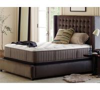 Generico Memory Air Mattress Double 160 x 190 cm with Differentiated Lifts, Height: 24 cm, 8.5 on 10 Hardness. Orthopaedic. Silver Fibre Lining, High Load Capacity