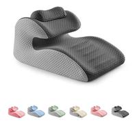 Generico Memory Foam Support Pillow for Couples, Couples Pillow for Intimacy, Support Breasts or Raise HIPS, Recovers After Impact (Grey)