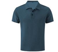 Generico Men Short Sleeve Polo Shirt Stretch Breathable Casual Collared Dry Fit Polo Shirts Soft Lightweight Summer Golf Shirt