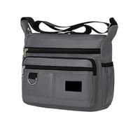Generico Men Single Shoulder Bag, Waterproof Multi-Pocket Sling Backpack, Polyester Chest Pack For Travel, Urban Commuting, Short Trips, Lightweight Stylish, 25x10x21cm
