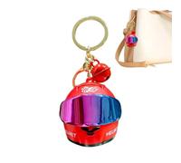 Generico Mens Keychain Metal Mini Lighted Keyring Ornament Bag Charm
