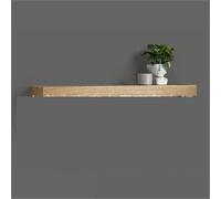 Generico Mensola con Cassetto Segreto Semplice portabottiglie da parete for vino con scomparto segreto(Wood color)