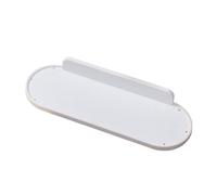 Generico Mensola da bagno WC Punch gratuito Shampoo Doccia Staffa for bottiglia di condimento Accessori da cucina(White)