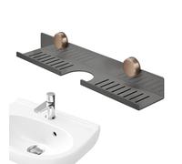 Generico Mensola per Lavandino del Bagno | Ripiani Bagno a Parete,Organizzatore Acciaio al Carbonio Rimovibile con Ventose per Conservazione