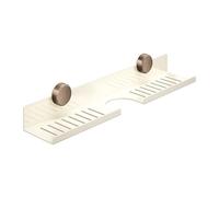 Generico Mensola per Lavandino del Bagno | Ripiani Da Parete Per Bagno,Organizzatore Compatto Rimovibile con Ventose in Acciaio al Carbonio per Profumi, Toilette, Lavanderia Sopra il Rubinetto