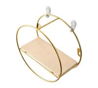 Generico Mensole Fluttuanti Da Parete | Supporto Per Esposizione A Forma Rotonda - Scaffale per Archiviazione e Deposito di Oggetti,Per Cucina, Ufficio, Camera da