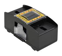 Generico Mescolatore Automatico di Carte Nero 2 Mazzi,0.5kg,80419