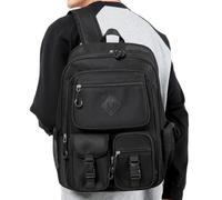 Generico Mesh Beach Backpack - Large Capacity Lightweight Travel Book Bag