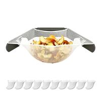 Generico Mesh Triangular Sink Strainer, Corner Drain Basket, Fast Draining Design Sink Strainer, Space Saving Construction for Kitchen Bathroom Laundry Shower Restaurant 8.66x5.91in