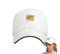 Generico Mesh Trucker cap - Unisex Breathable Hat, Curved Brim Structured Sweat Resistant Airflow Panels Modern Outdoor Accessory | for Hiking Golfing Cycling Sports Activities