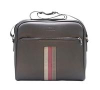 Generico Messenger tracolla uomo, Borsa da lavoro, portatutto in pelle ecologica. Borsa a Spalla da Uomo con Più Tasche per Lavoro, Scuola, Eleganza e Funzionalità in un Design Unico (nero)