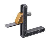 Generico Messore di altezza della lavorazione del legno, misuratore di profondità preciso per da tavolo | Strumenti di misurazione della lavorazione del legno compatta per il taglio, tavolo da se
