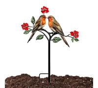 Generico Metal Birds Outdoor Decor - Iron | Garden Stake Art