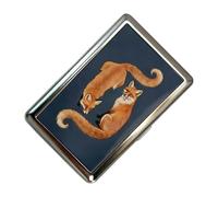 Generico Metal Card Case- Anti-Theft Slim Vintage Box, Protected Business Card Holder | Multi-Functional Wallet And Clip Unisex Organizer For Travel, Commuting, College, Women Money, Receipts