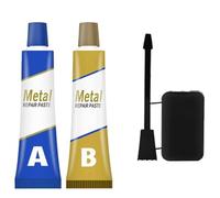 Generico Metal Cast Iron Repair Paste Set, Magic Welding Glue A+B, Industrial Heat Resistant Cold Weld MetalRepair Paste, Bonding, Welding Glue for Metal, Plastic, Wood, Concrete